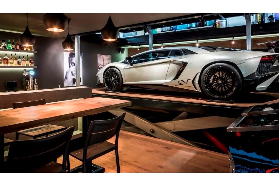 Esta “man cave” é o sonho de qualquer fã da Lamborghini!