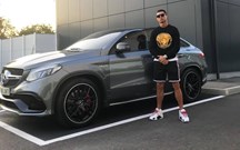 Cristiano Ronaldo levou o seu Mercedes-AMG GLE 63S para Itália