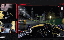 F1: Carlos Sainz apresenta-lhe o circuito de Marina Bay