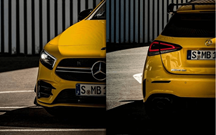 Assim será o novo Mercedes-AMG A35 com mais de 300 cv