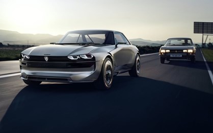 Peugeot e-Legend: viagem ao passado com vista para o futuro 