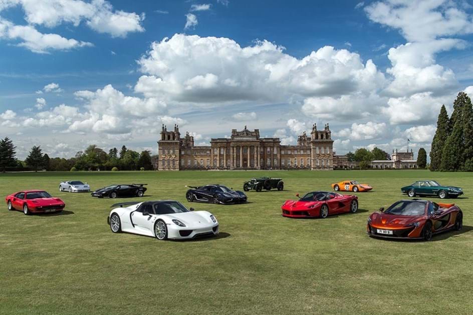 Ferrari monopolizou prémios no concurso de elegância do Blenheim Palace