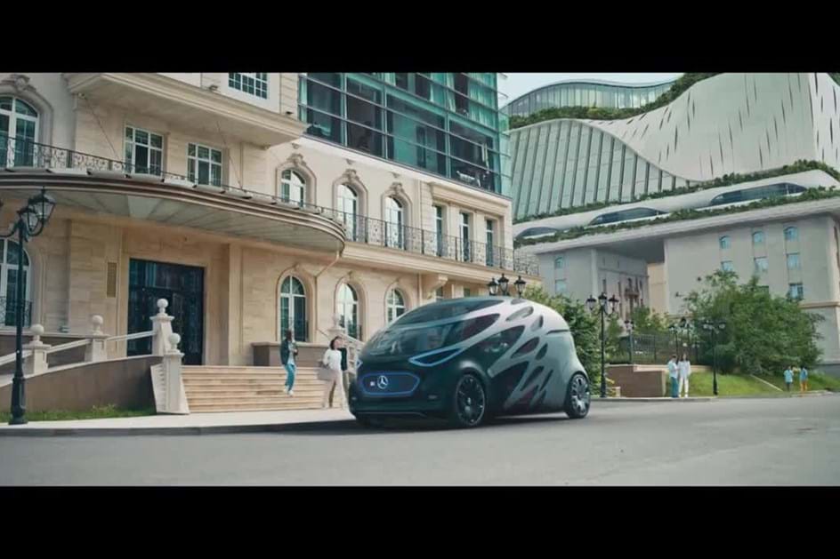 Vision URBANETIC é o conceito de mobilidade futura da Mercedes