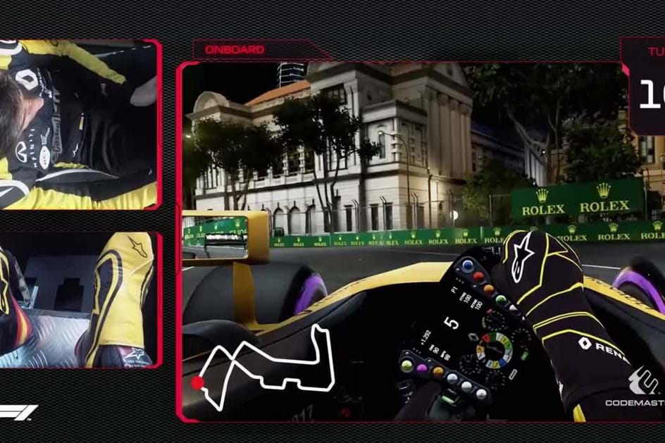 F1: Carlos Sainz apresenta-lhe o circuito de Marina Bay