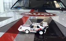 Pequeno Audi em Lego conheceu o “irmão” de tamanho real!