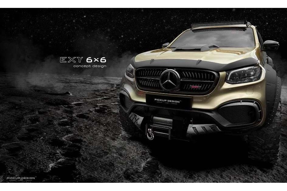 Carlex Design vai criar a Mercedes Classe X mais radical de sempre