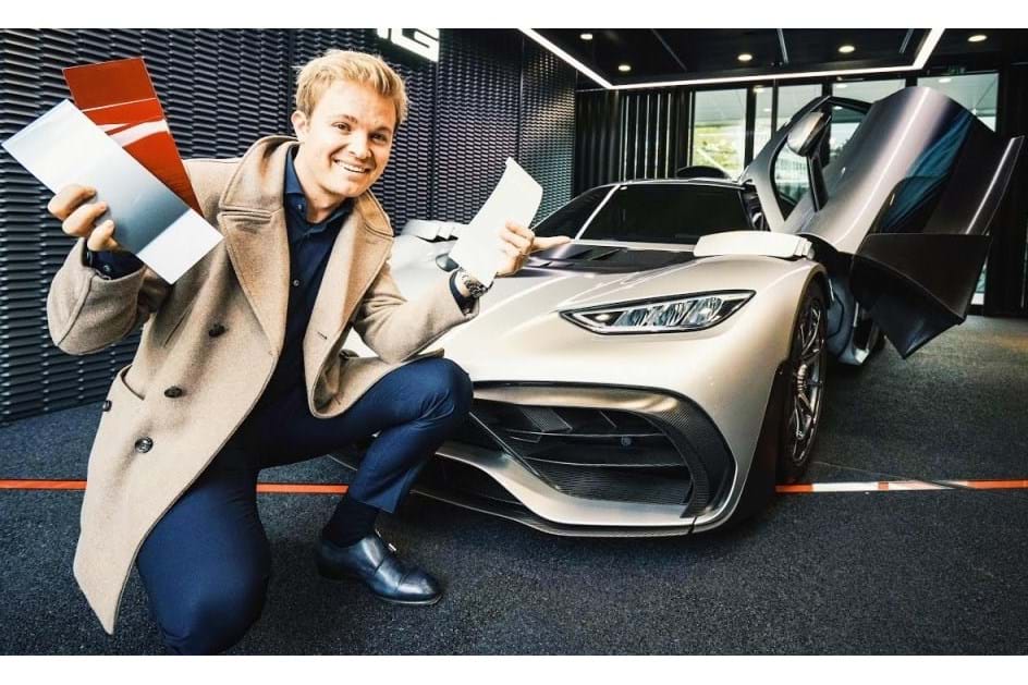 Nico Rosberg já personalizou o seu Mercedes-AMG One de 3 milhões