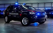 Jeep Grand Cherokee alista-se na unidade anti-terrorismo dos carabinieri