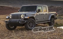 Pick-up Jeep Gladiator fugiu para a “net” antes do tempo
