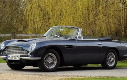 Aston Martin DB6 do Príncipe Carlos anda a… vinho branco!
