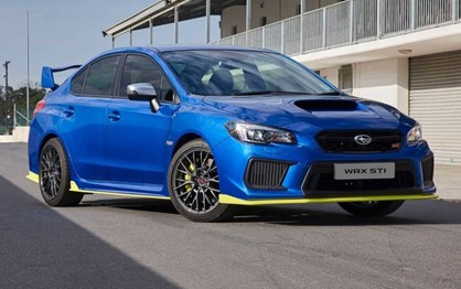Subaru WRX STi com 354 cv é o mais potente de sempre