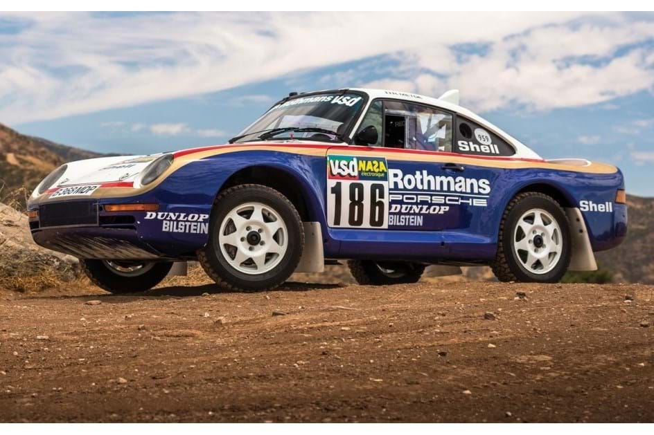Um dos seis Porsche 959 do Dakar foi vendido por 5.2 milhões