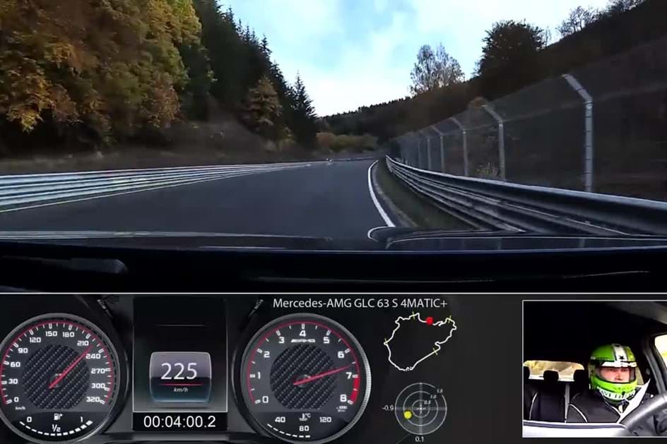 Mercedes-AMG GLC 63 S é o novo "Rei dos SUVs" do Nürburgring