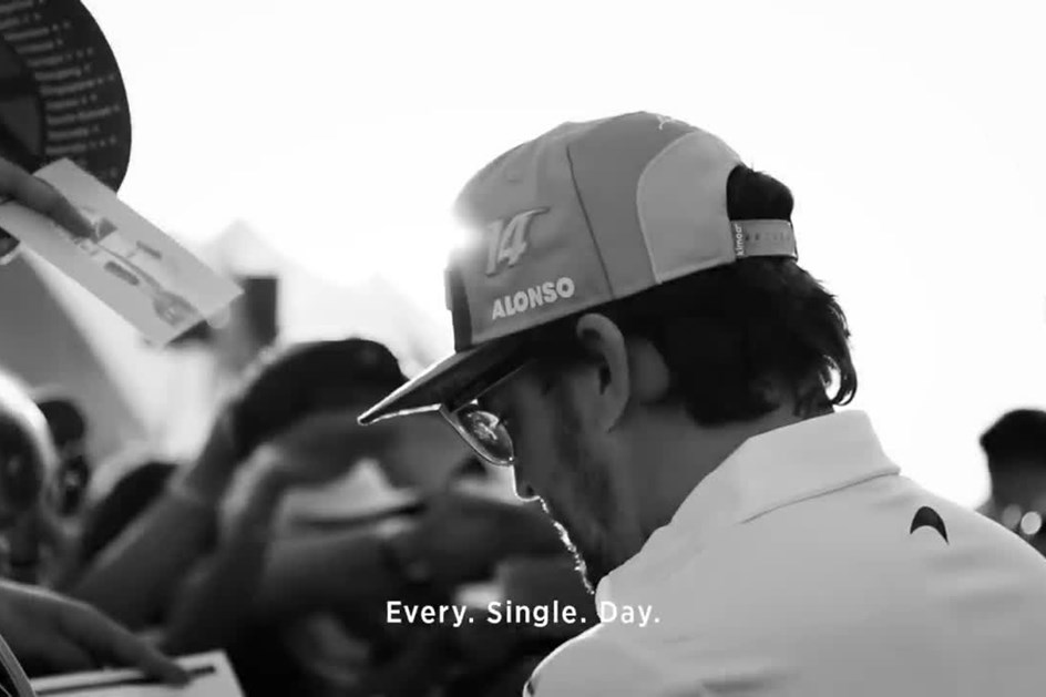 F1: o vídeo de despedida que a McLaren fez para Alonso