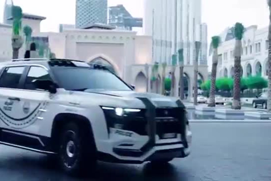 Giath: não vai querer cruzar-se com a nova “besta” da polícia do Dubai