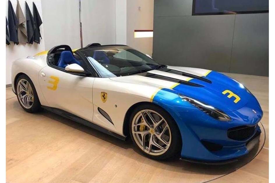 Novo Ferrari SPJ3C é um roadster único para um cliente especial