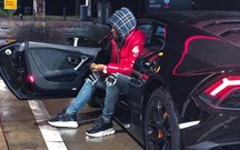 Renato Sanches apresentou Lamborghini Huracán de 270 mil €