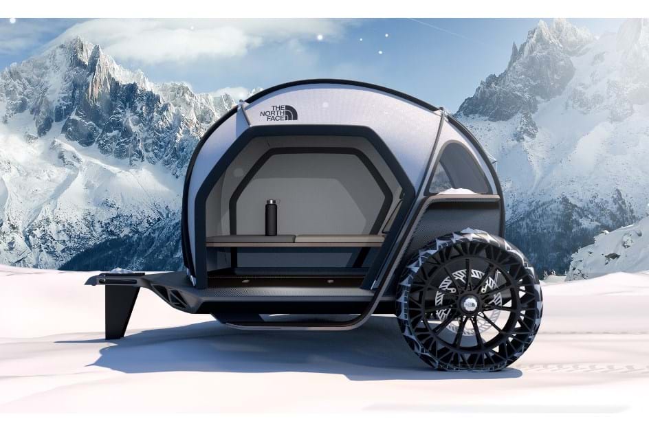 Empresa da BMW juntou-se à The North Face e criou a caravana do futuro