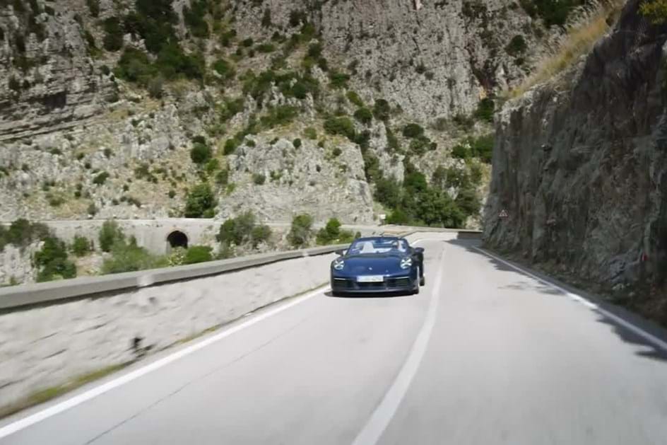 Já pode ver o novo Porsche 911 Cabriolet em acção