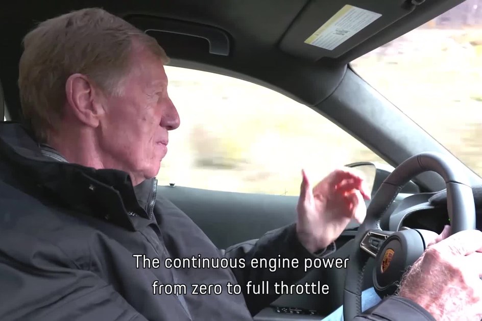 Walter Röhrl: lenda dos ralis não gosta de eléctricos mas testou o Porsche Taycan