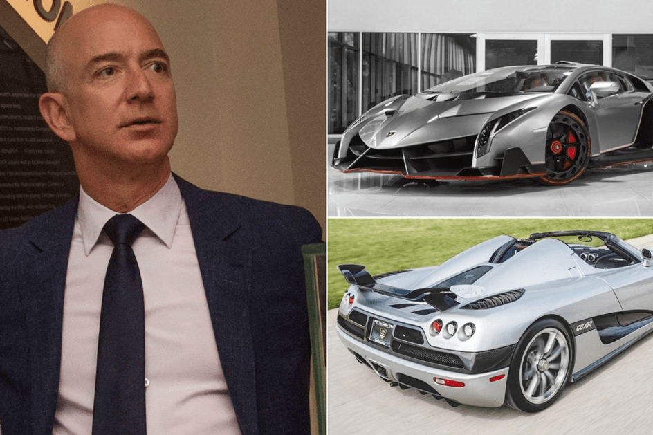 Jeff Bezos: a colecção de carros do homem mais rico do mundo