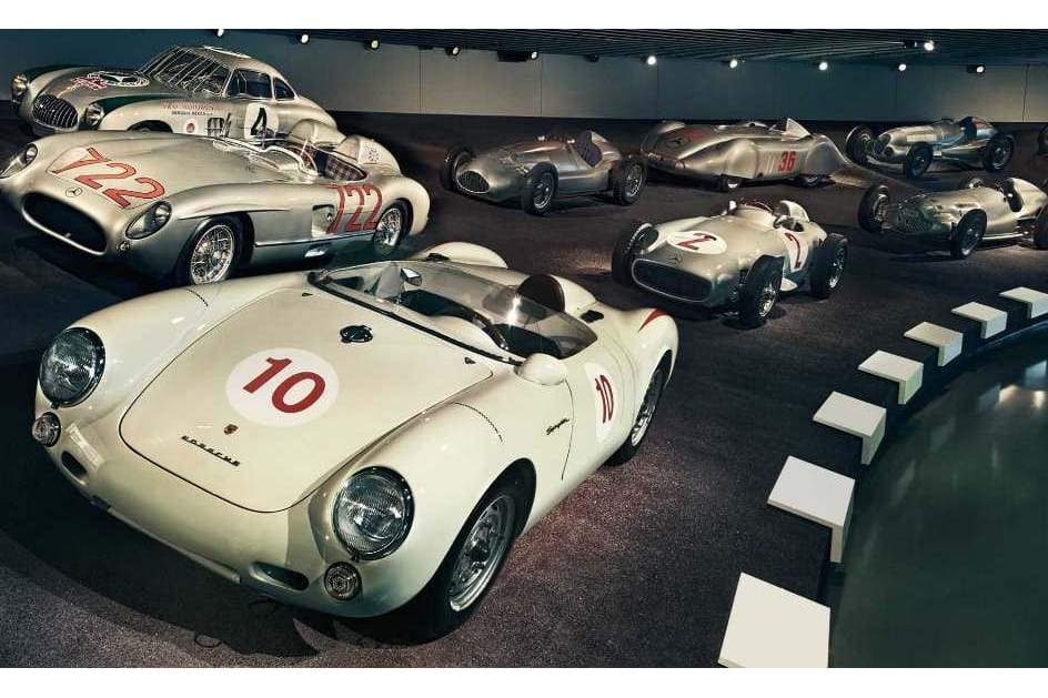 Há um Porsche no museu da… Mercedes. Sabe porquê? 