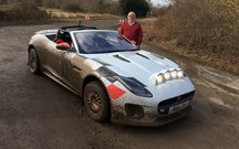 Jaguar F-Type Rally: ao volante do roadster de 300 cv no meio da lama inglesa 