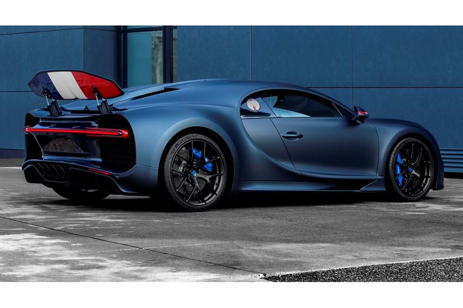 Este Bugatti Chiron Sport é um tributo a França