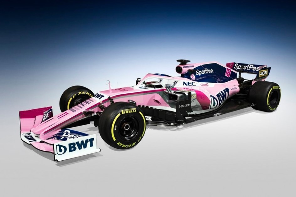 F1: Racing Point, antiga Force India, mostrou novo carro e novos patrocinadores