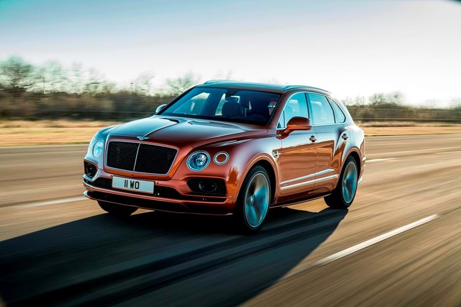 Novo Bentley Bentayga Speed pode chegar aos 306 km/h