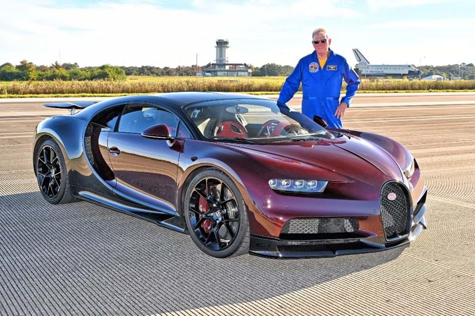 Astronauta da NASA diz que Bugatti Chiron “não é deste mundo”