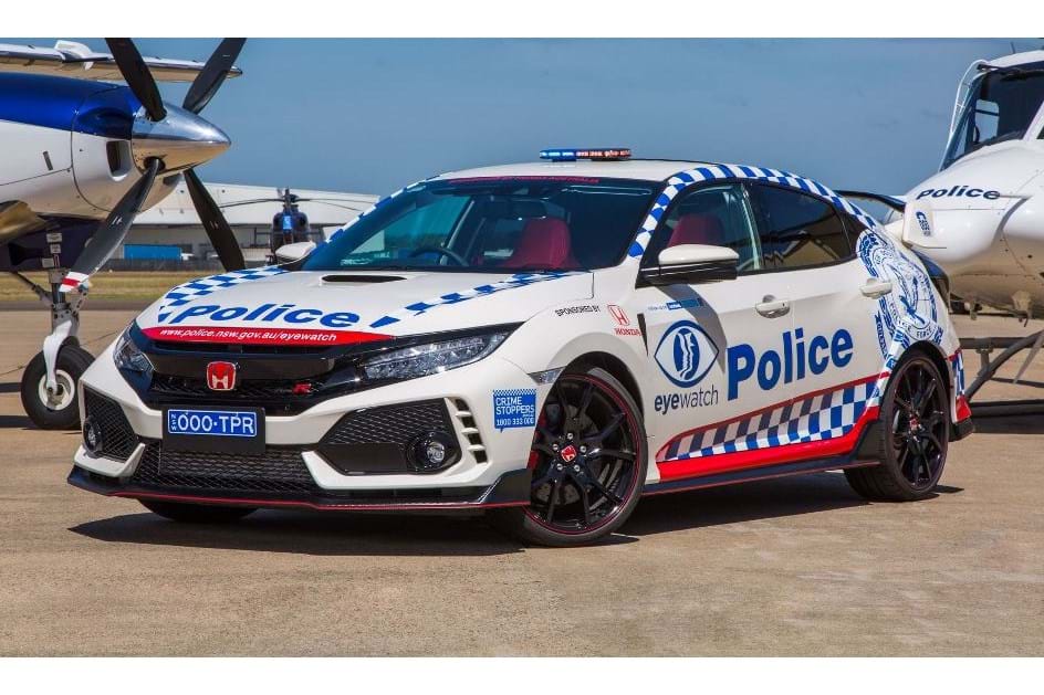 Polícia australiana tem Honda Civic Type R de 320 cv mas não o vai usar em perseguições