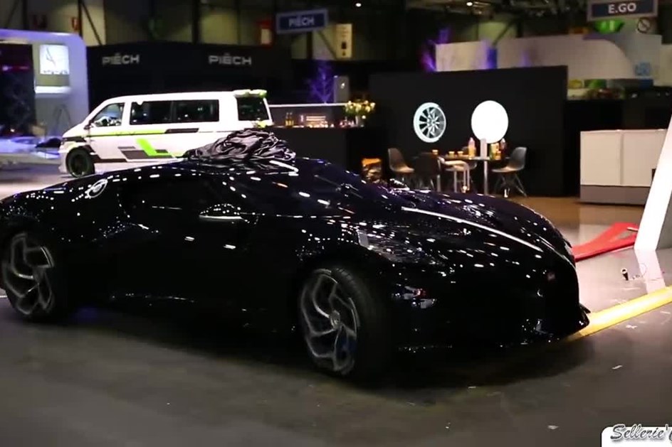 Bugatti “La Voiture Noir”: Veja o carro mais caro do mundo em acção!