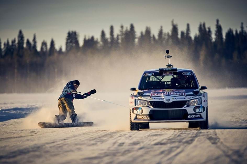 Red Bull juntou snowboard ao WRC e o resultado final é brutal