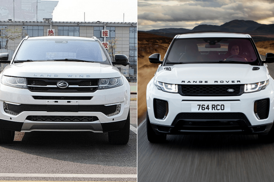 Clone chinês do Range Rover Evoque foi finalmente desmascarado