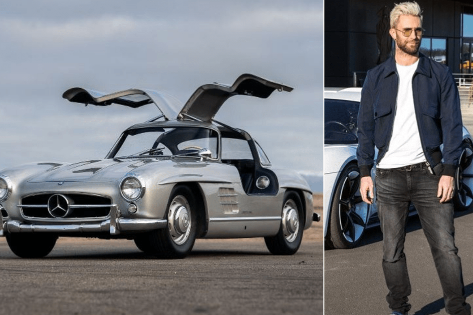 Adam Levine está a vender Mercedes 300 SL Gullwing de 1955