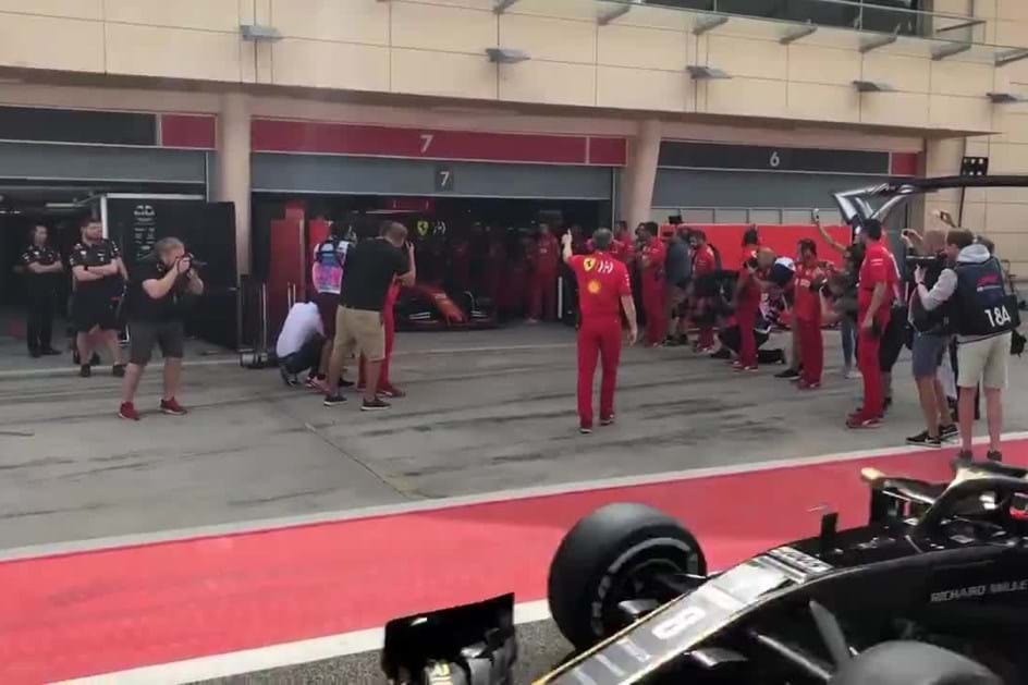 Filho de Schumacher estreou-se ao volante de um F1 da Ferrari