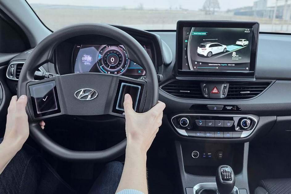 Hyundai quer acabar com os botões no volante