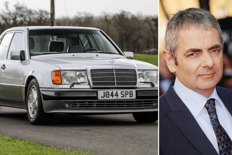 Rowan “Mr.Bean” Atkinson vai vender Mercedes 500E pela segunda vez