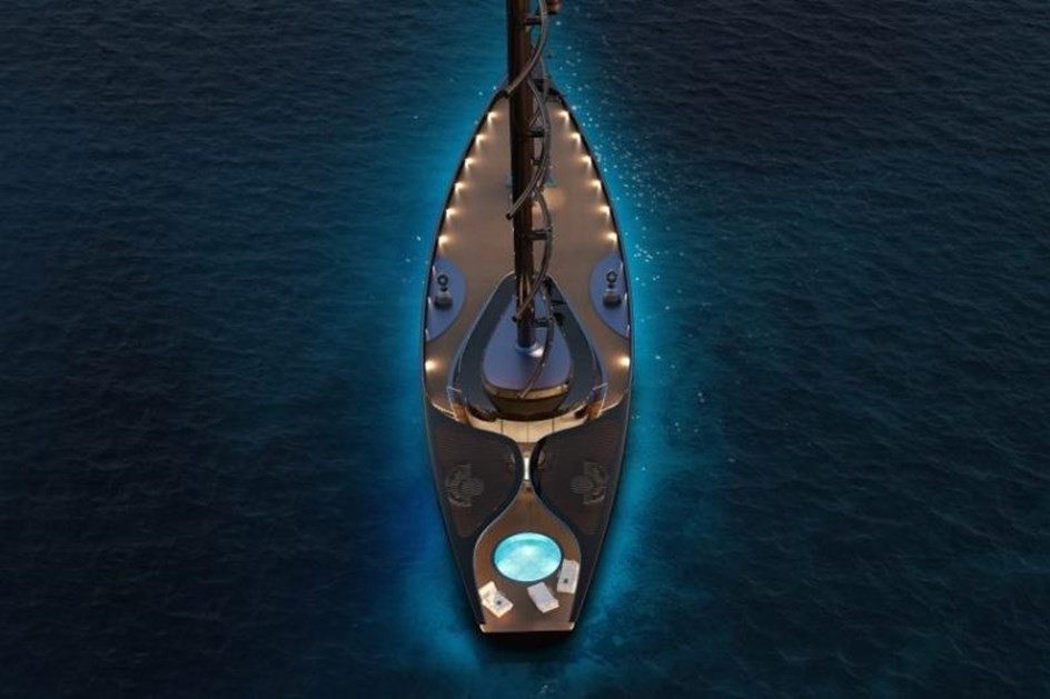 Um verdadeiro luxo: o iate híbrido ultraleve que revoluciona as embarcações em alto mar