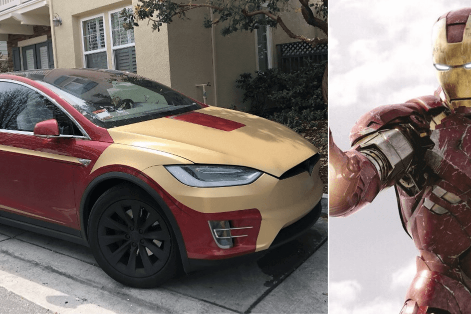 Tesla Model X inspirado no Homem de Ferro? Sim, existe!