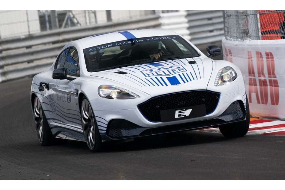 Rapide E: Primeiro Aston Martin eléctrico estreou-se no Mónaco 