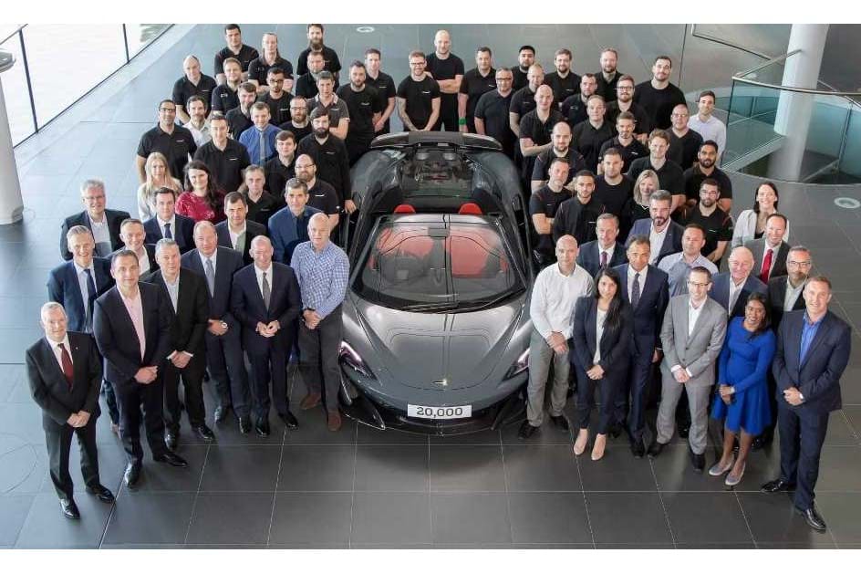 McLaren chegou aos 20 mil automóveis produzidos