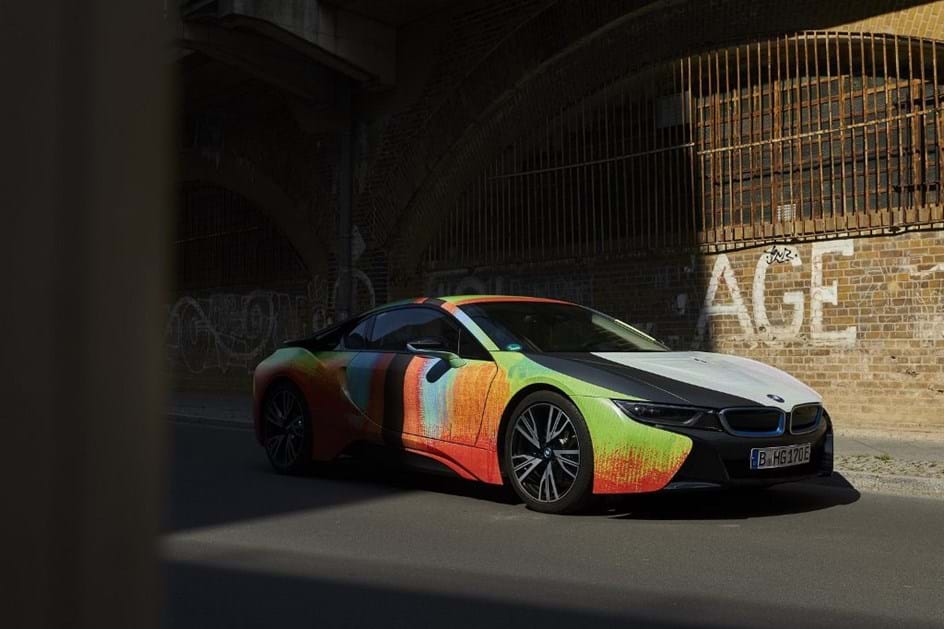 Este BMW i8 foi transformado em Art Car único