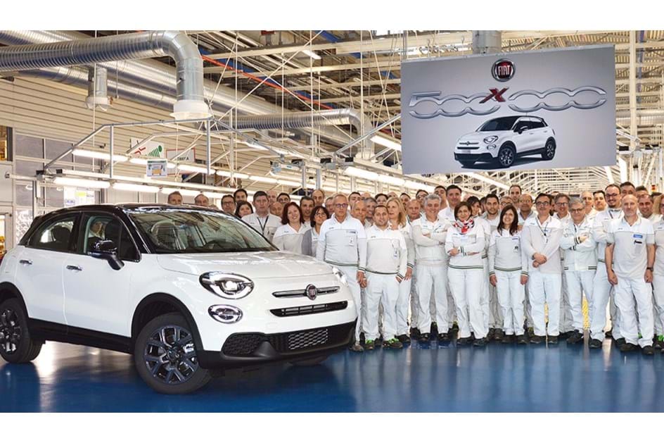Fiat produziu a unidade 500.000 do 500X