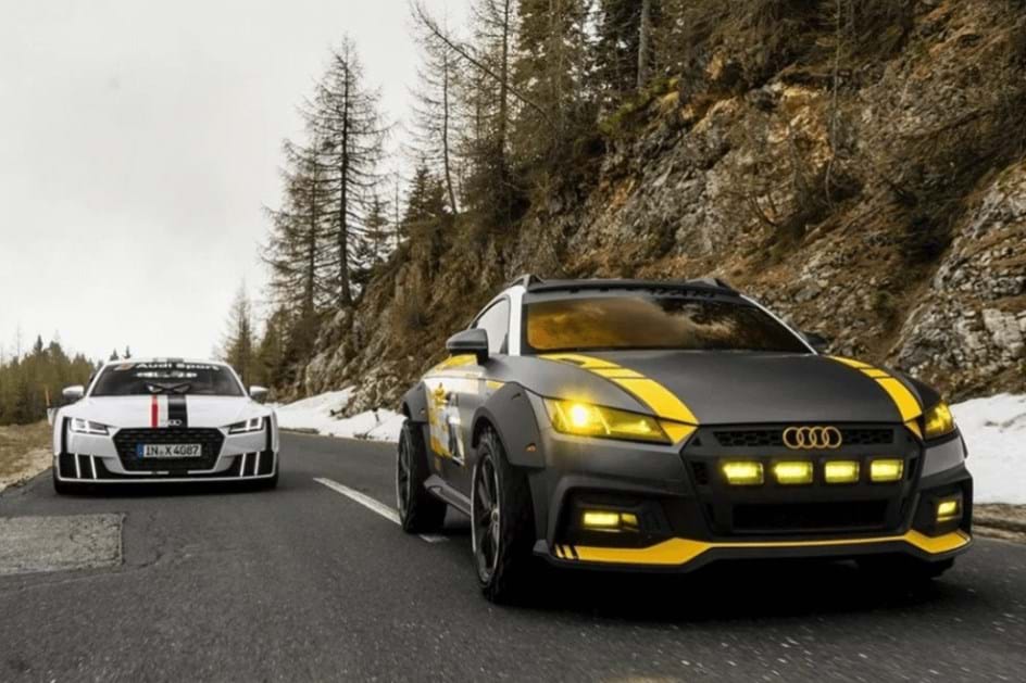 Estagiários da Audi criaram um espectacular Audi TT Safari
