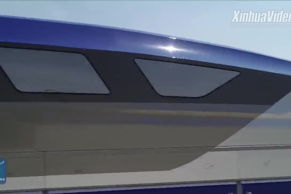 Maglev chinês “voa” a 600 km/hora
