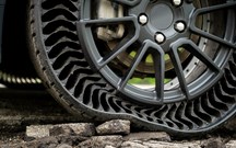 Michelin e GM querem equipar carros com pneus sem ar em 2024