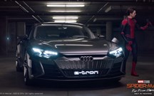 Audi e-tron electriza Homem-Aranha