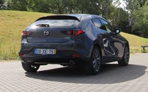 Ao volante do novo Mazda3 com motor SKYACTIV-G a gasolina de 2.0 litros